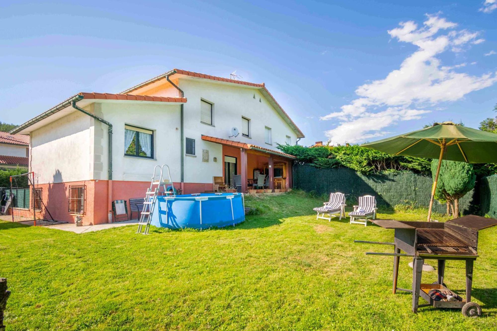 Casa Esteribar, Espacioso Alojamiento Con Jardin Y Barbacoa Proxima A Pamplona Villa Larrasoana Exterior foto